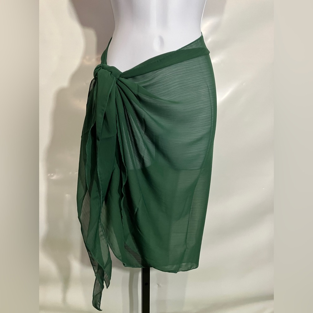 Womenโs Sarong Chiffon Swim Cover Up